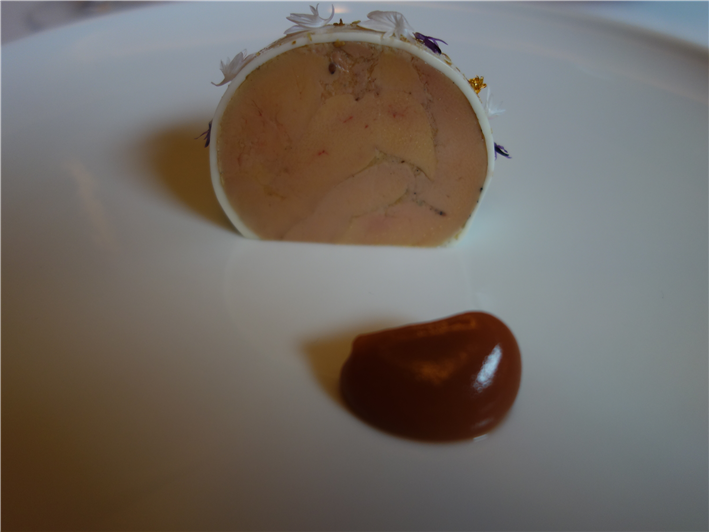 foie gras with quince jelly